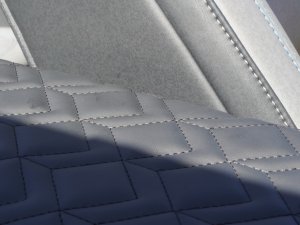 Ford Bronco Armrest Cover - EcoLeather - Arrow Pattern